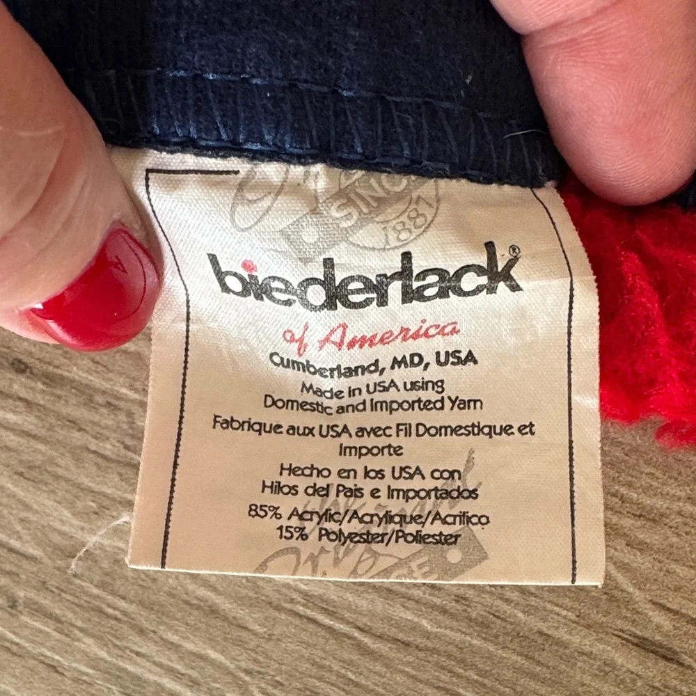 Biederlack vintage university